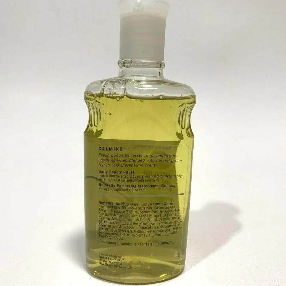 Bath & Body Works GREEN‎ TEA CUCUMBER ESSENCE Showe